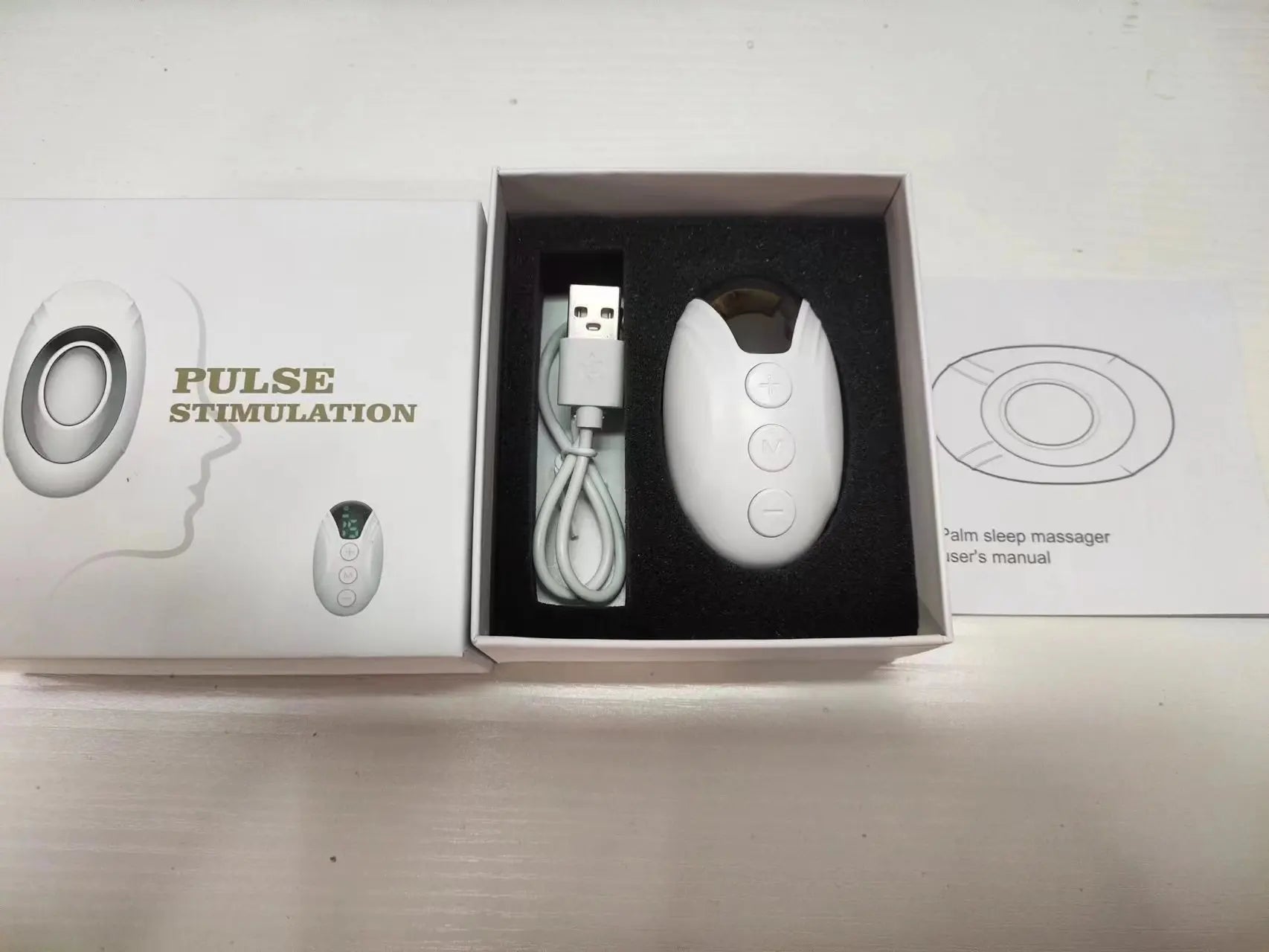 CalmPulse™: Handheld CES Sleep Aid Device