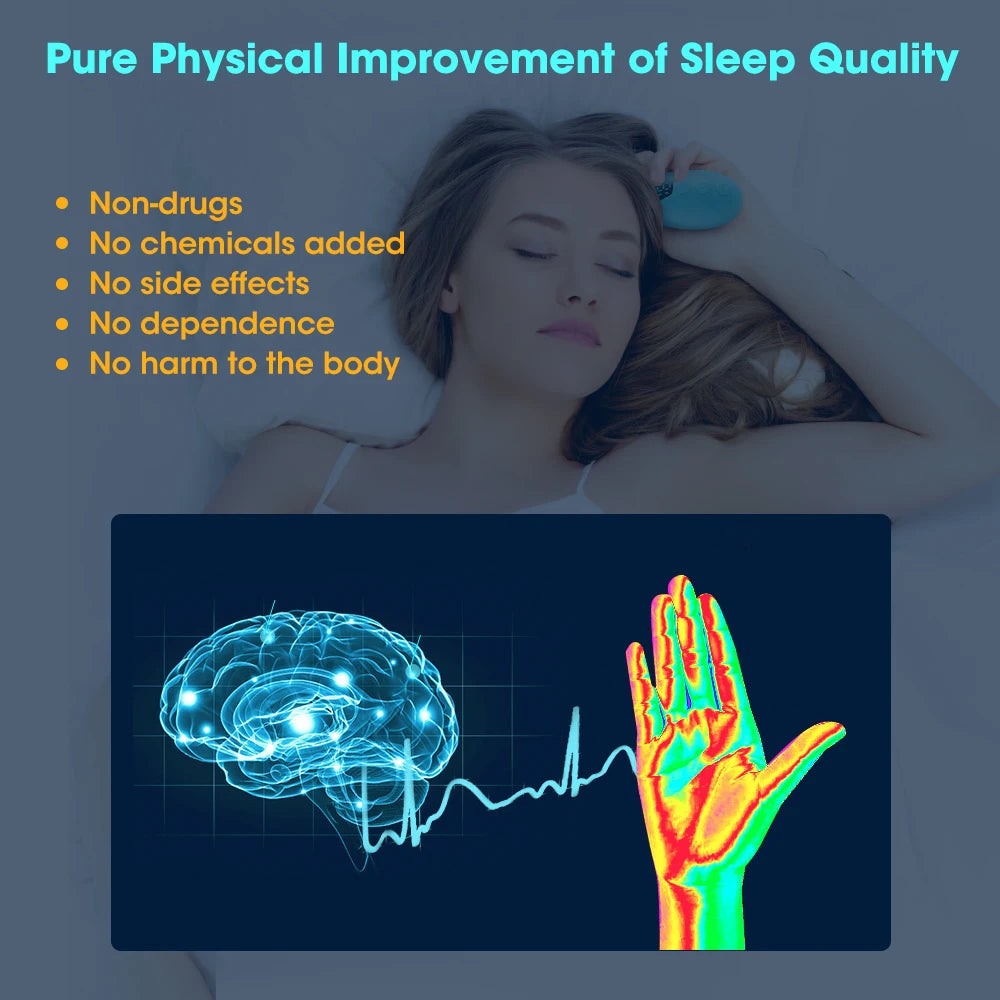 CalmPulse™: Handheld CES Sleep Aid Device